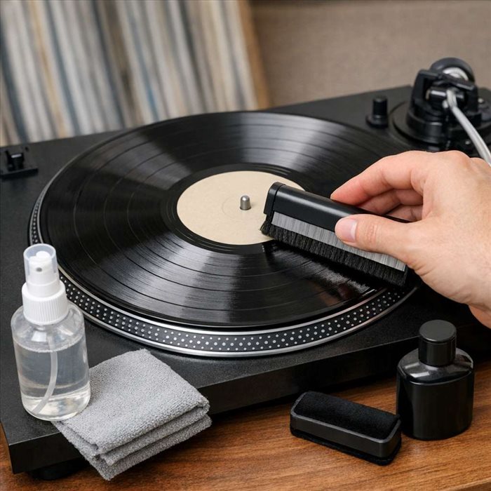 Comment nettoyer un disque vinyle sans l'endommager ? Guide complet