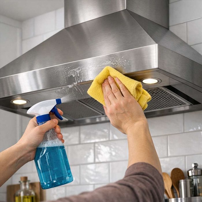 Comment raviver une hotte en inox : guide simple et efficace