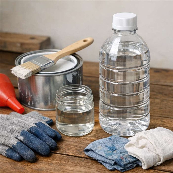 Découvrir le white spirit : définition, usages et précautions
