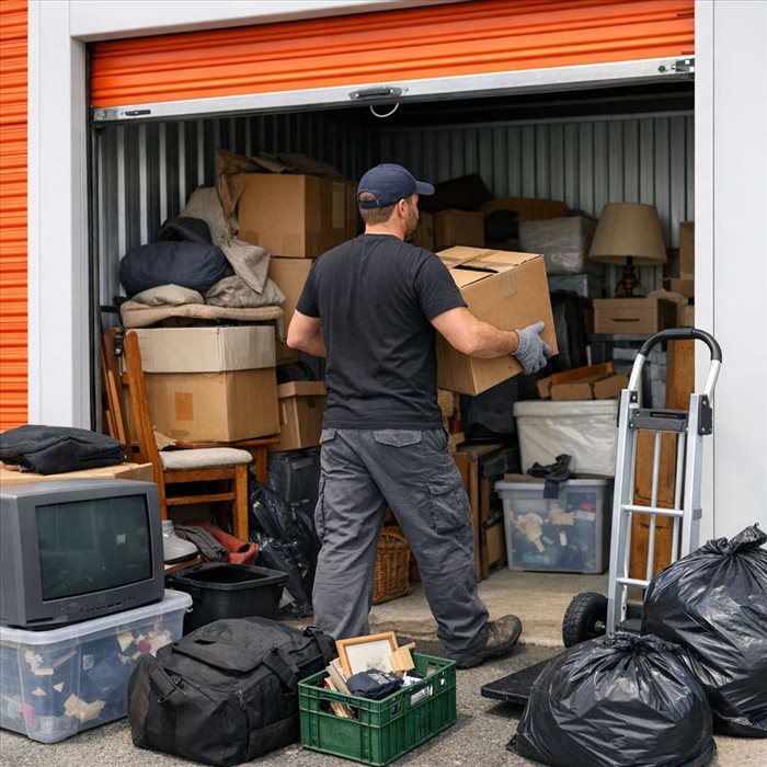 Débarras de box de stockage : méthode et étapes clés