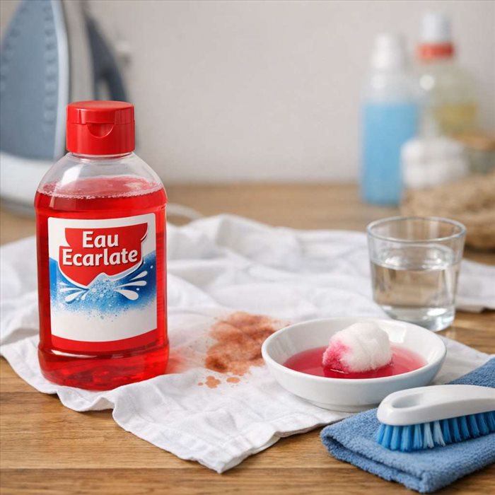 À quoi sert l’eau écarlate ? Guide complet pour détacher efficacement