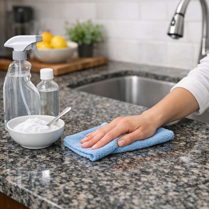 Comment nettoyer du granit sans l’abîmer ? Conseils et astuces