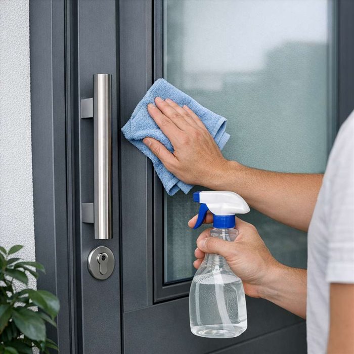 Nettoyer et entretenir une porte en aluminium : guide complet