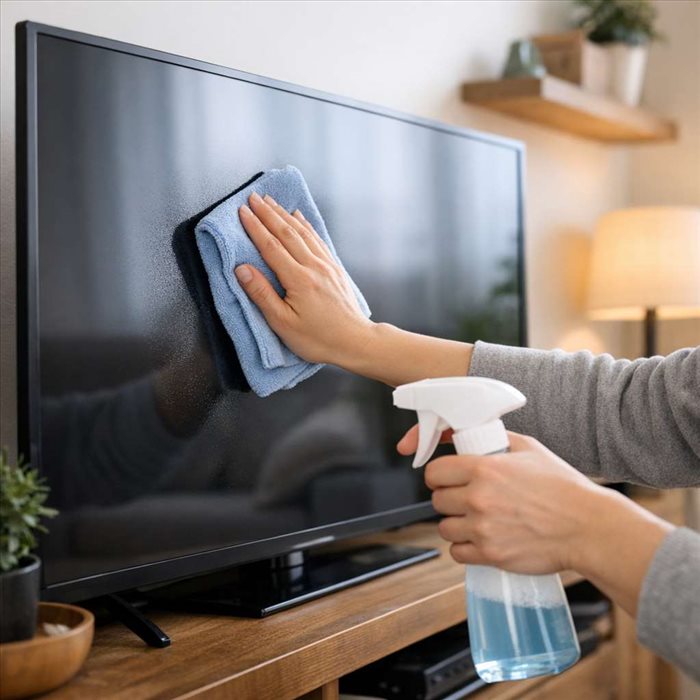 Comment nettoyer un écran de télévision sans traces ? | Guide pratique