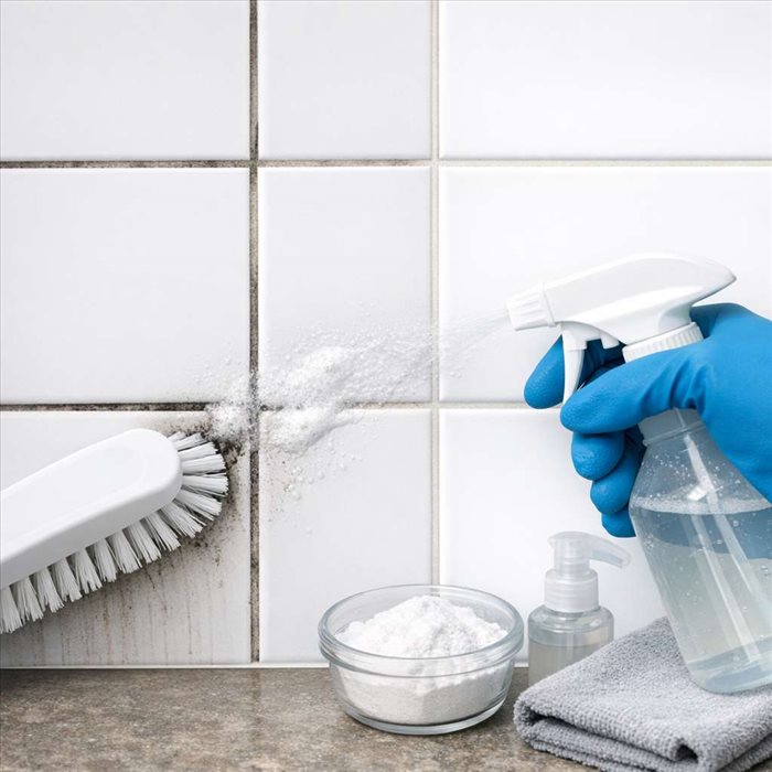 Comment blanchir des joints de carrelage noircis ? Astuces faciles