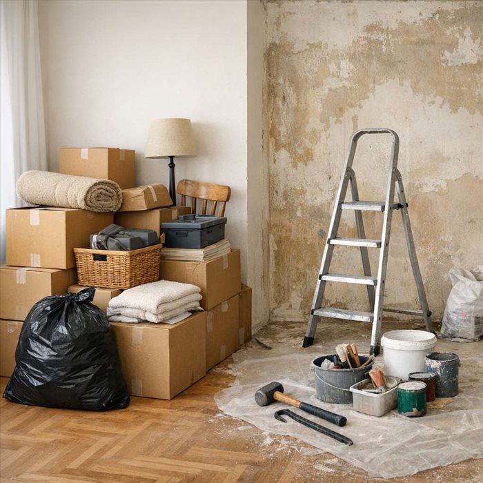 Débarras avant travaux de rénovation : gagnez en temps et sécurité