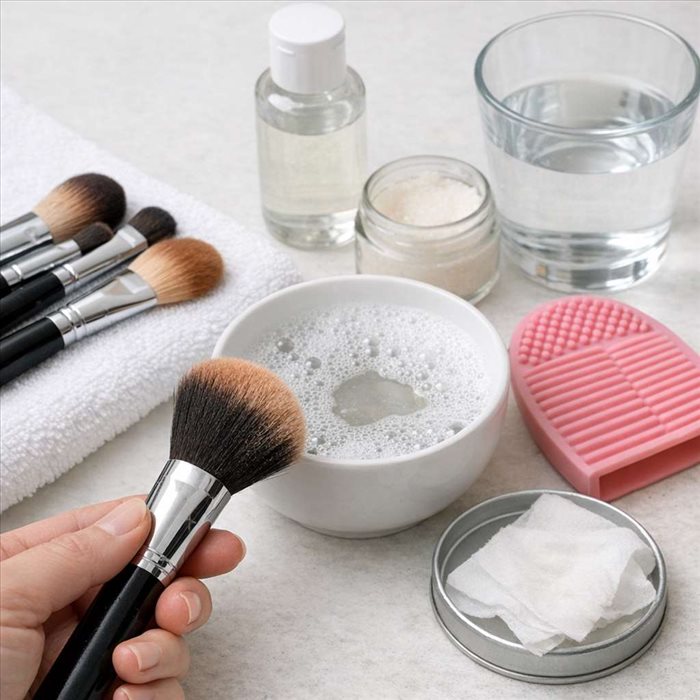 Comment entretenir un pinceau de maquillage efficacement ? | Guide