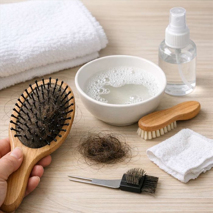 Entretenir sa brosse à cheveux : le guide simple et efficace