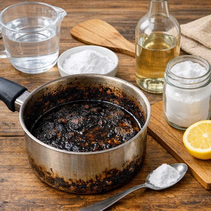 Comment récupérer une casserole brûlée sans frotter ? | Méthodes simples