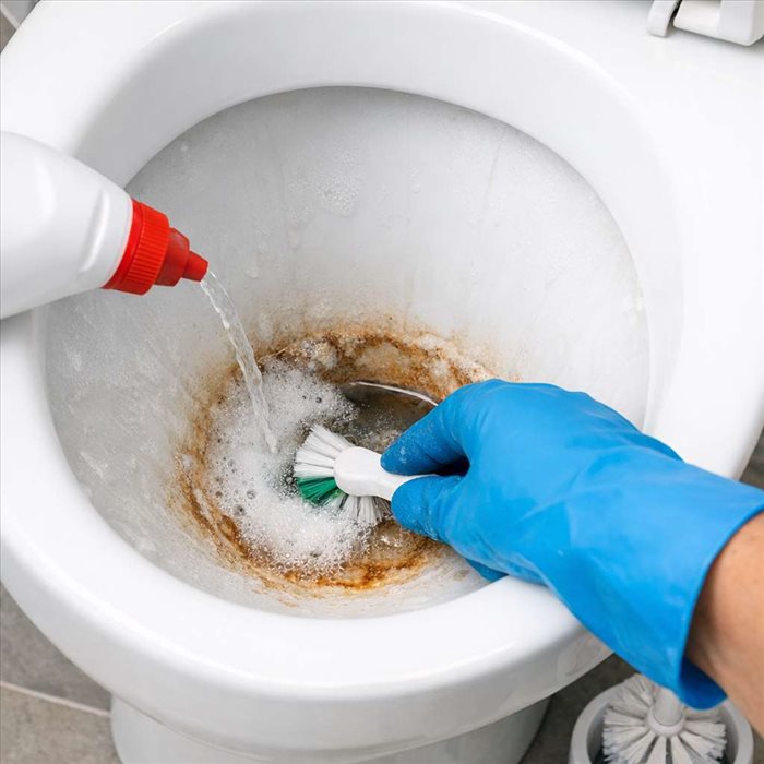 Comment éliminer le tartre au fond des toilettes efficacement