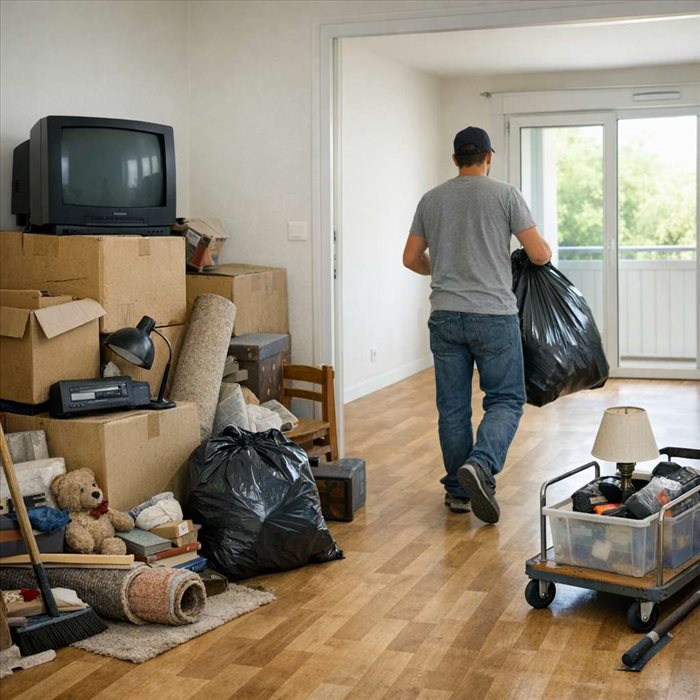 Débarras avant mise en location : les clés pour louer vite