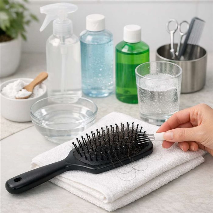 Comment désinfecter sa brosse à cheveux : guide complet et simple